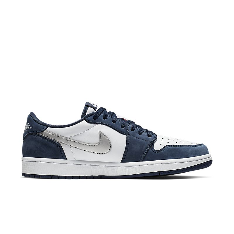 Tênis Nike Eric Koston x Air Jordan 1 Low Midnight Navy - Rei da Pelada