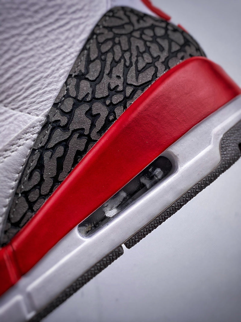 Tênis Nike Air Jordan 3 Retro "Fire Red" - Rei da Pelada