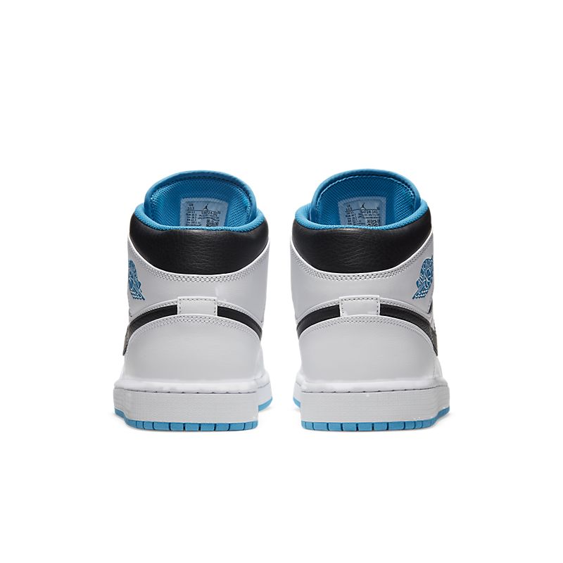 Tênis Nike Air Jordan 1 Mid Laser Blue - Rei da Pelada