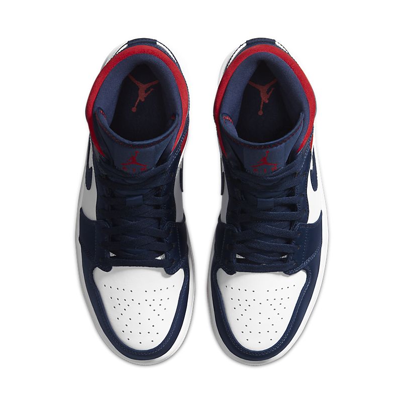 Tênis Nike Air Jordan 1 Mid SE USA - Rei da Pelada