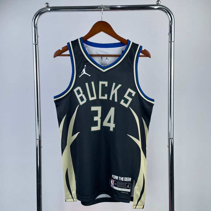 Regata Milwaukee Bucks Statement Edition 22/23 - Rei da Pelada