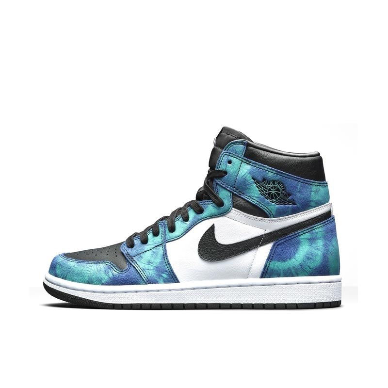 Tênis Nike Air Jordan 1 Retro High Tie-Dye - Rei da Pelada