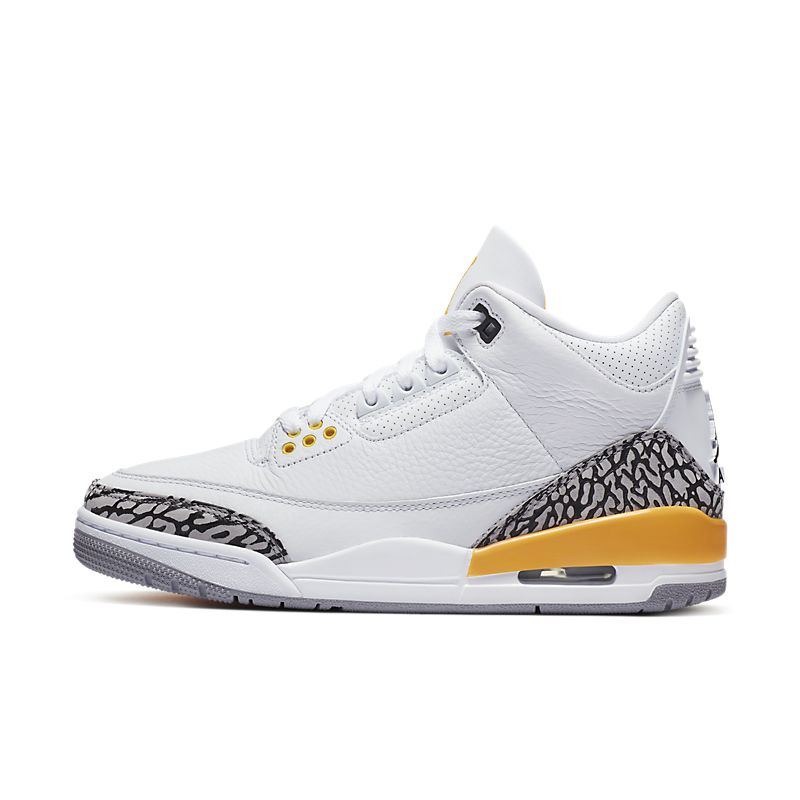 Tênis Nike Air Jordan Retro 3 Laser Orange - Rei da Pelada