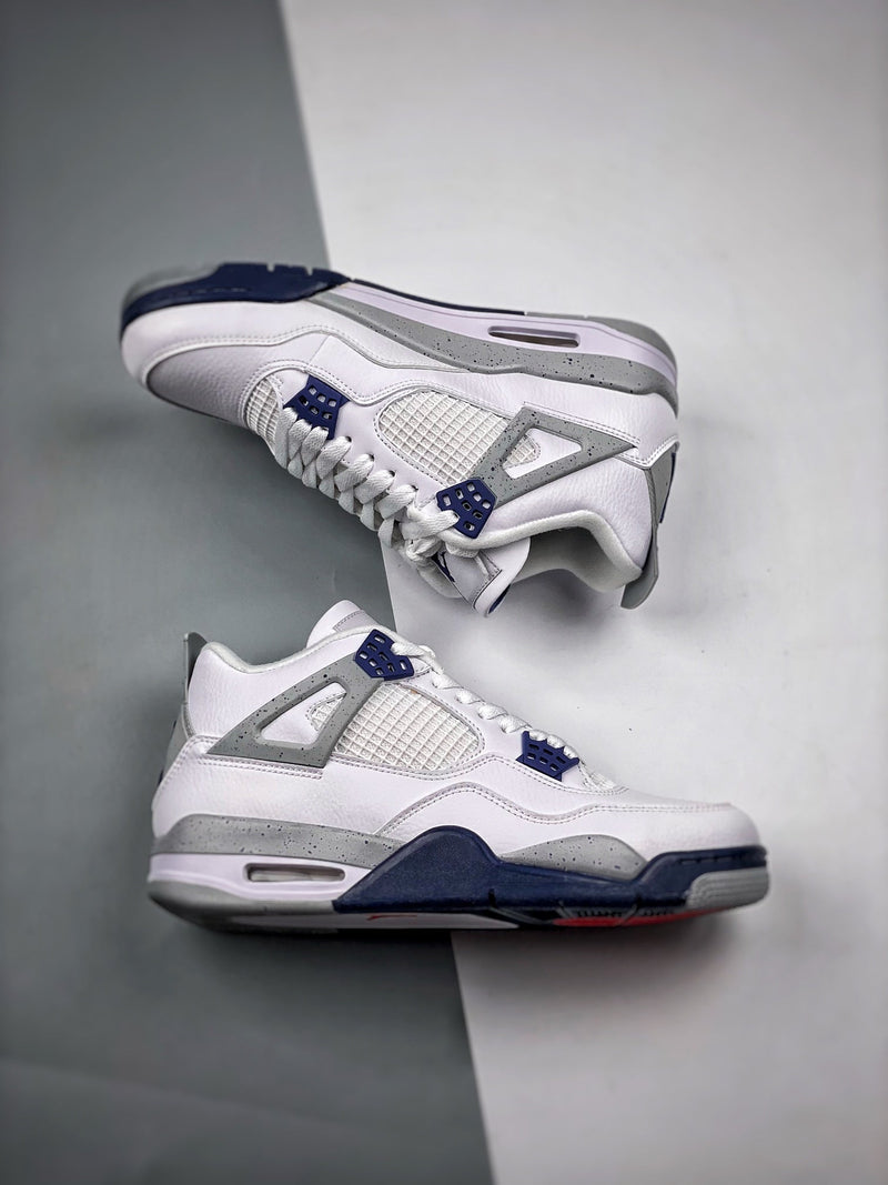 Tênis Nike Air Jordan 4 "Midnight Navy" - Rei da Pelada