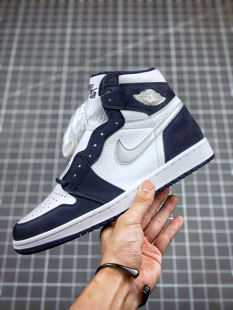 Tênis Nike Air Jordan 1 High CO.JP “Midnight Navy” - Rei da Pelada