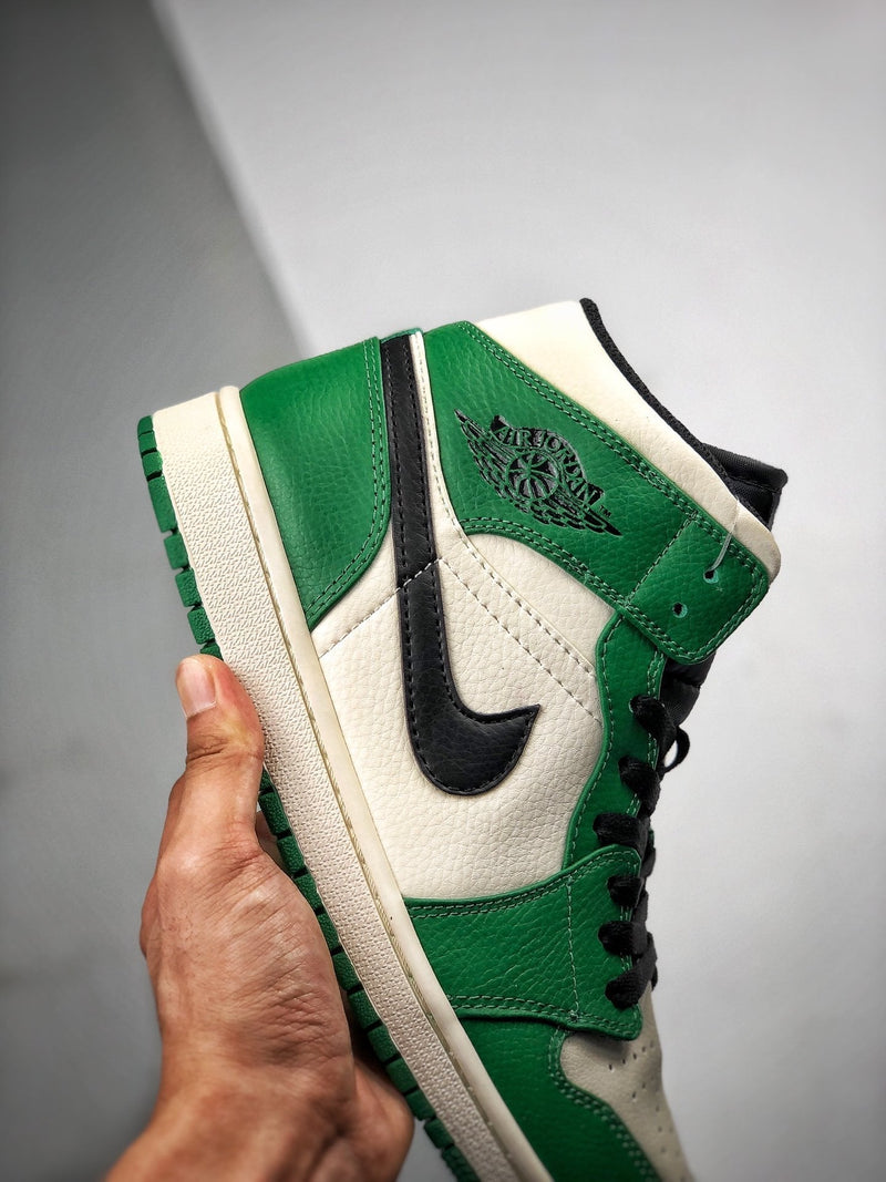 Tênis Nike Air Jordan 1 Mid SE "Pine Green" - Rei da Pelada