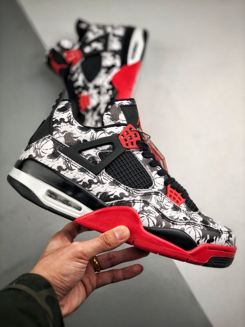 Tênis Nike Air Jordan 4 Retro "SNGL Dy Singles Day/Tattoo" - Rei da Pelada