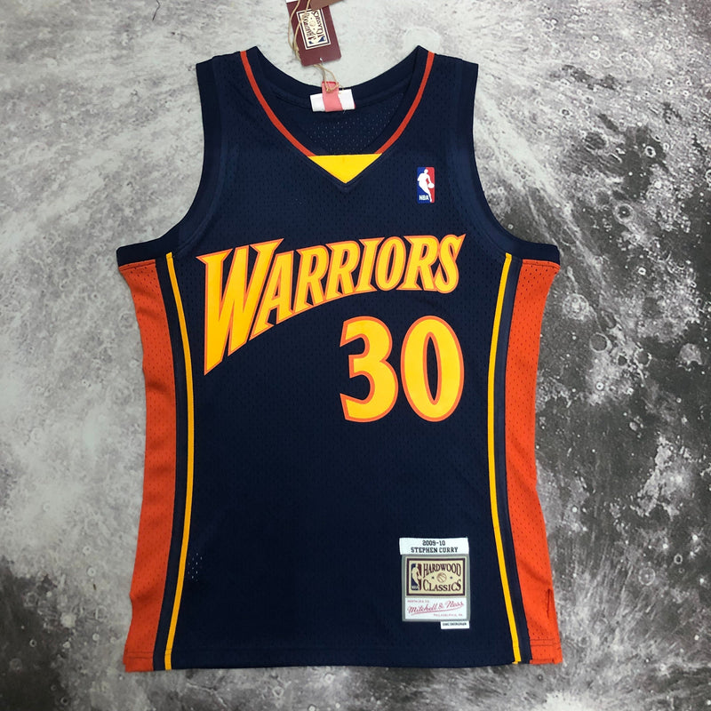 Regata Golden State Warriors Mitchell & Ness Away 09/10 - Rei da Pelada