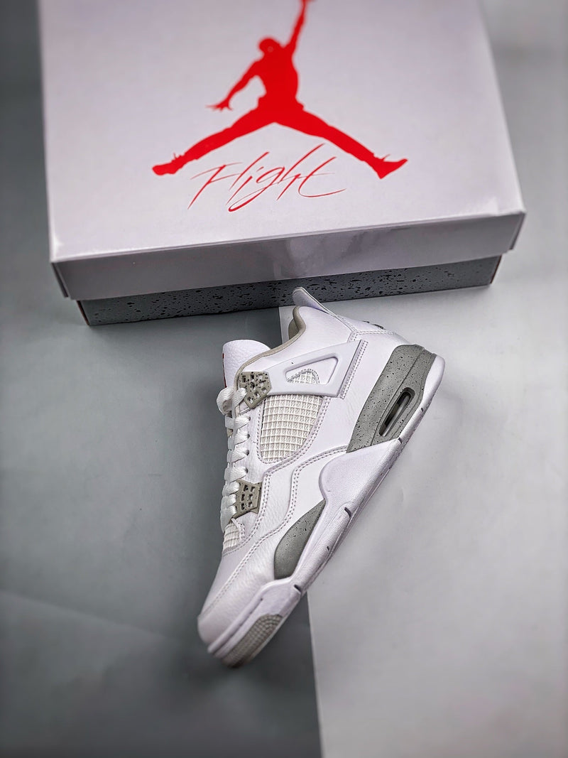 Tênis Nike Air Jordan 4 "White Oreo" - Rei da Pelada