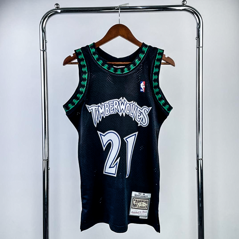 Regata Mitchell & Ness Minnesota Timberwolves Garnett N ° 21 - Rei da Pelada