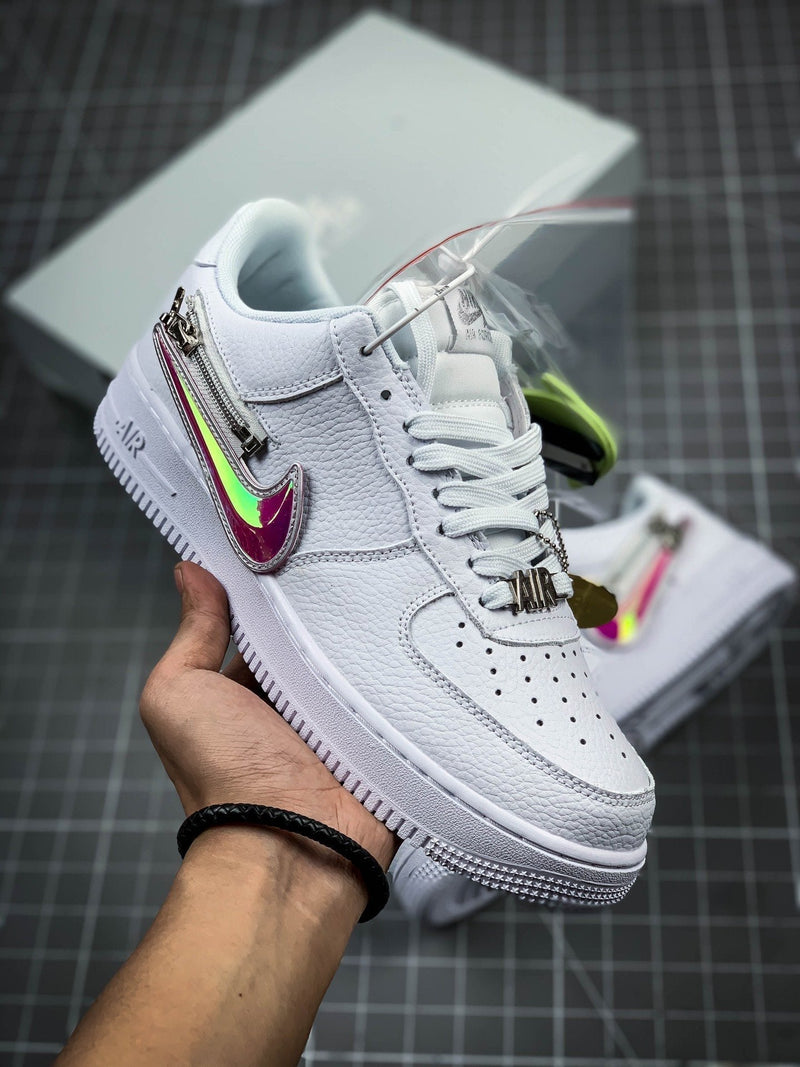 Tênis Nike Air Force 1 Low 07 PRM ‘Zip Swoosh’ - Rei da Pelada