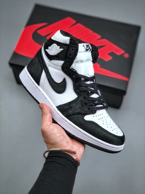 Tênis Nike Air Jordan 1 High Panda Twist - Rei da Pelada