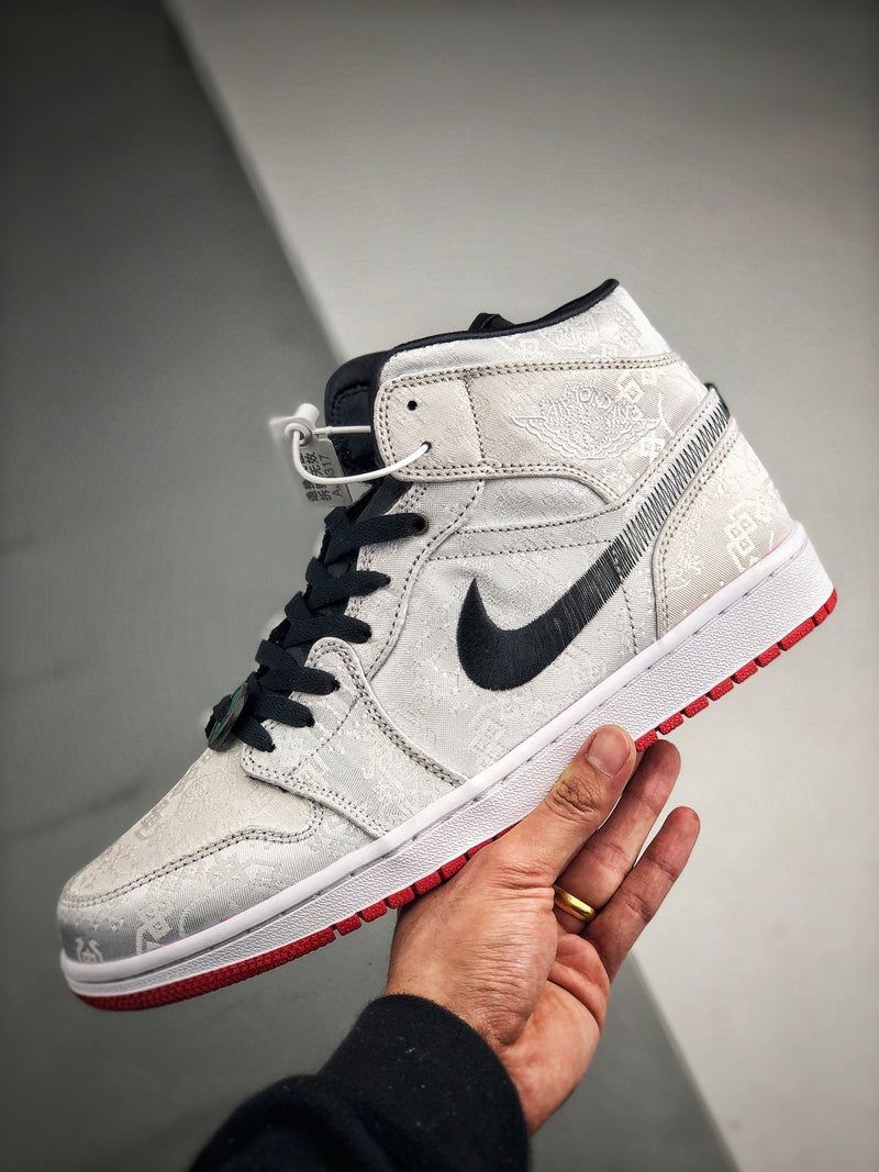 Tênis Edison Chen x Nike Air Jordan 1 Mid 'Fearless' - Rei da Pelada