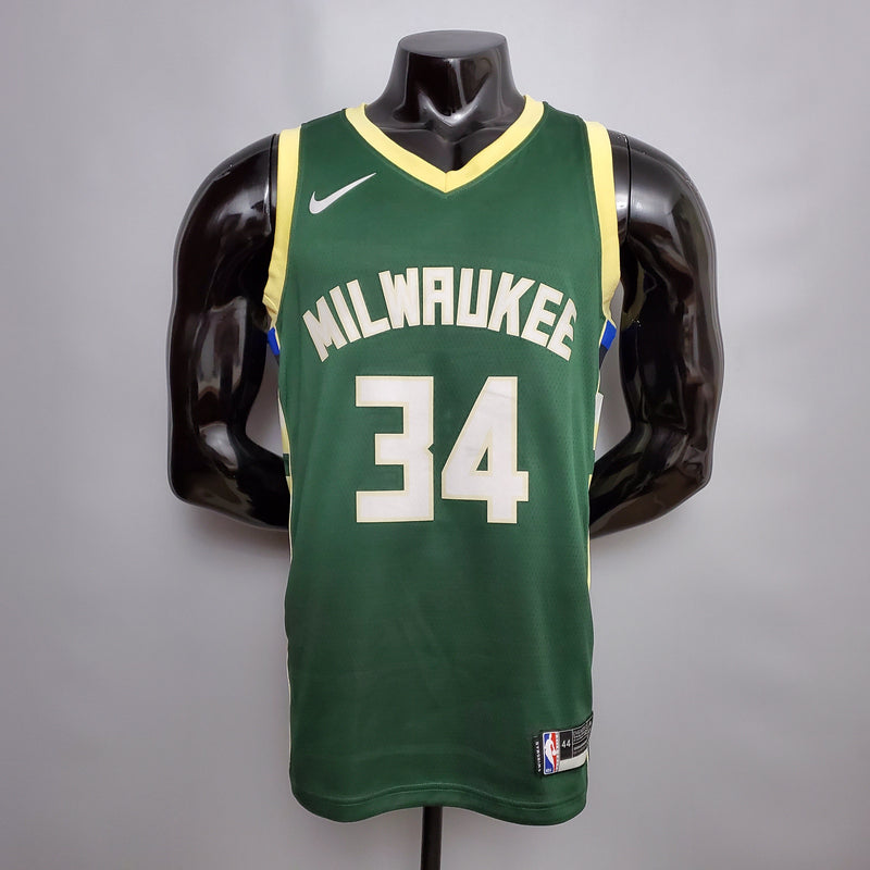 Regata Milwaukee Bucks Icon Edition 17/23 - Rei da Pelada