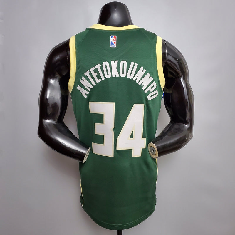 Regata Milwaukee Bucks Icon Edition 17/23 - Rei da Pelada