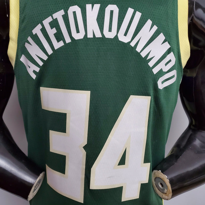 Regata Milwaukee Bucks Icon Edition 17/23 - Rei da Pelada