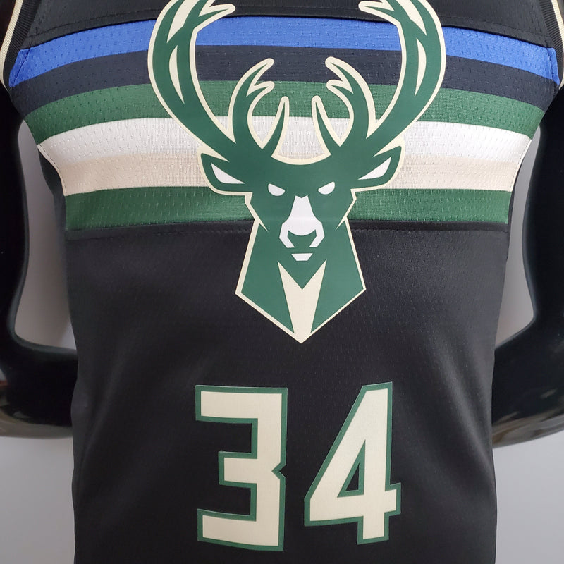 Regata Milwaukee Bucks Statement Edition 20/22 - Rei da Pelada