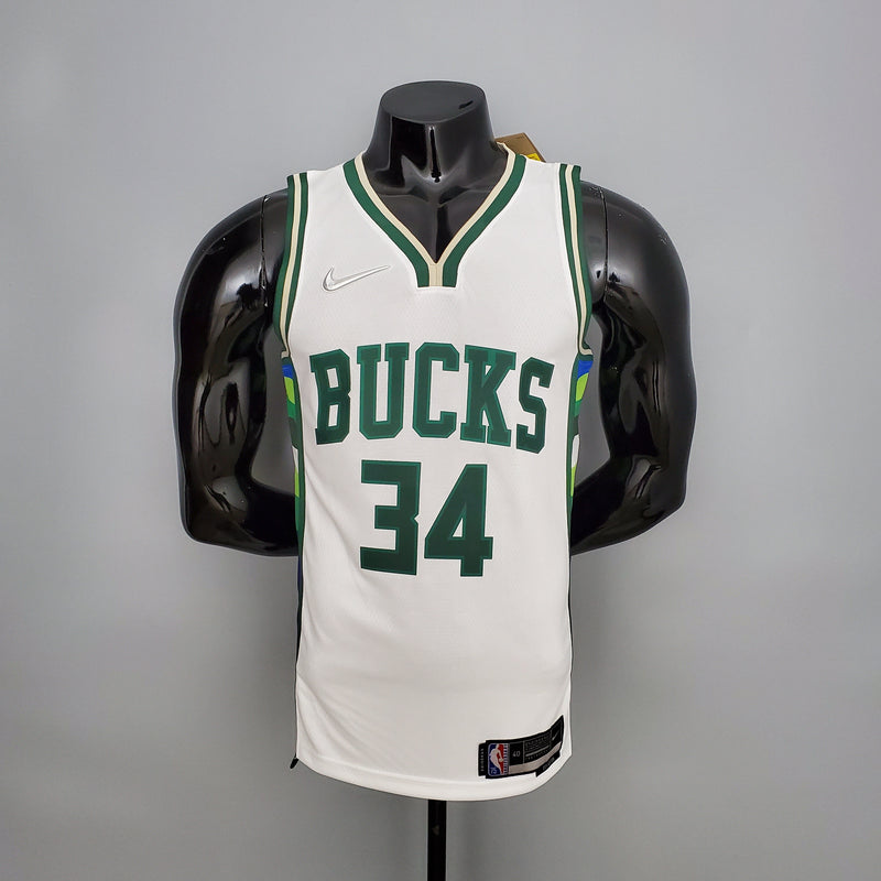 Regata Milwaukee Bucks City Edition 21/22 - Rei da Pelada