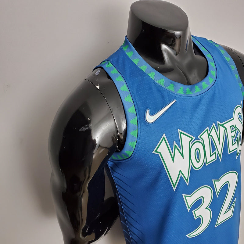 Regata Minnesota Timberwolves City Edition 21/22 - Rei da Pelada