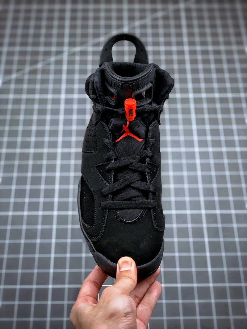 Tênis Nike Air Jordan 6 Retro Black Infrared (2019) - Rei da Pelada