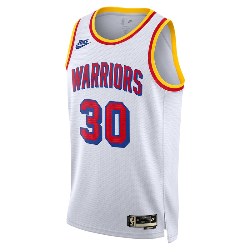 Unisex Golden State Warriors Stephen Curry Nike White 2024/25 Swingman Jersey - Classic Edition