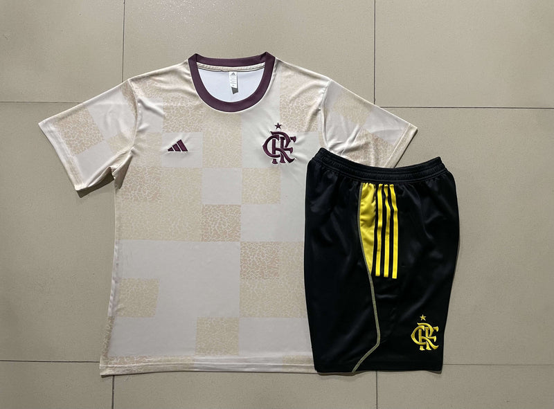 Kit de Treino Flamengo 24/25 - Camisa+Shorts