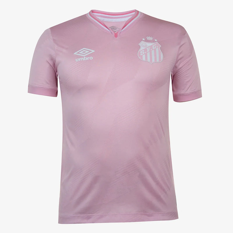 Camisa do Santos Outubro Rosa 24/25 -  Masculina Torcedor - Lançamento