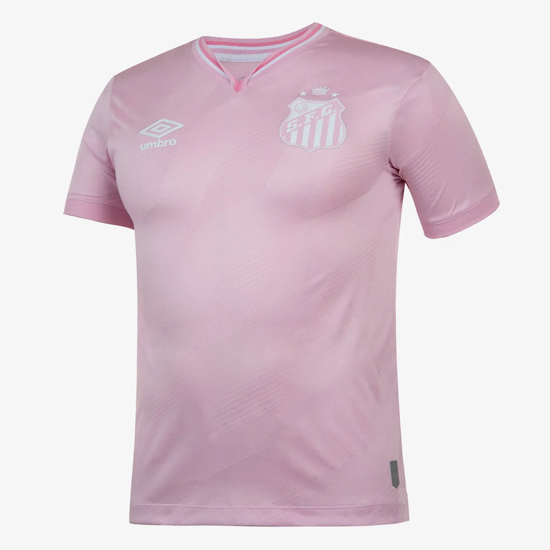 Camisa do Santos Outubro Rosa 24/25 -  Masculina Torcedor - Lançamento