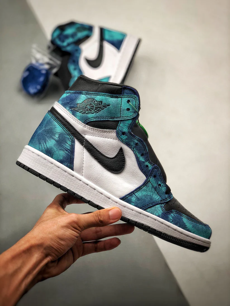 Tênis Nike Air Jordan 1 High "Tie Dye" - Rei da Pelada