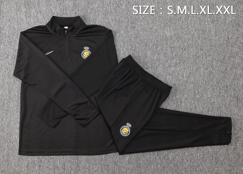 Conjunto de Treino Al-Nassr 24/25 - CR7 - Preto