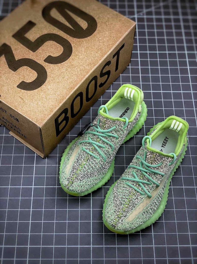 Tênis Adidas Yeezy Boost 350 V2 Yeezreel (Refletivo) - Rei da Pelada