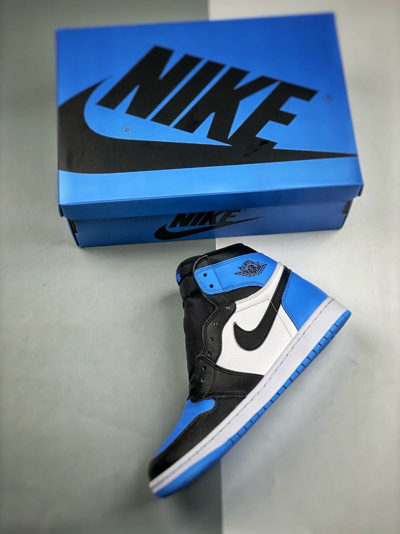 Tênis Nike Air Jordan 1 High "UNC Toe" - Rei da Pelada