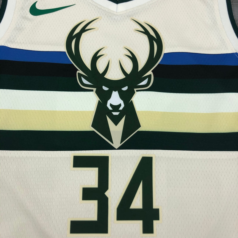 Regata Milwaukee Bucks City Edition 17/18 - Rei da Pelada