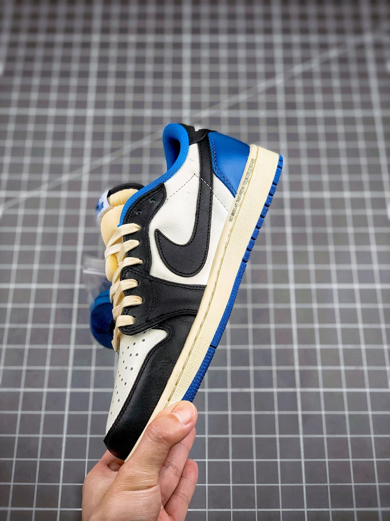 Tênis Travis Scott x Nike Air Jordan 1 Low 'Fragment Design' - Rei da Pelada