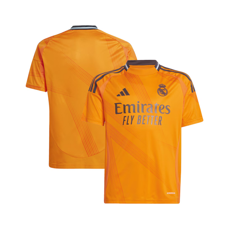 Camisa Real Madrid Away 24/25 Torcedor Masculina - Laranja