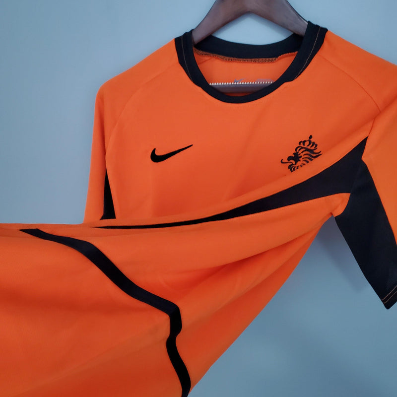 Camisa Retrô Seleção Holanda 2002/02 Home