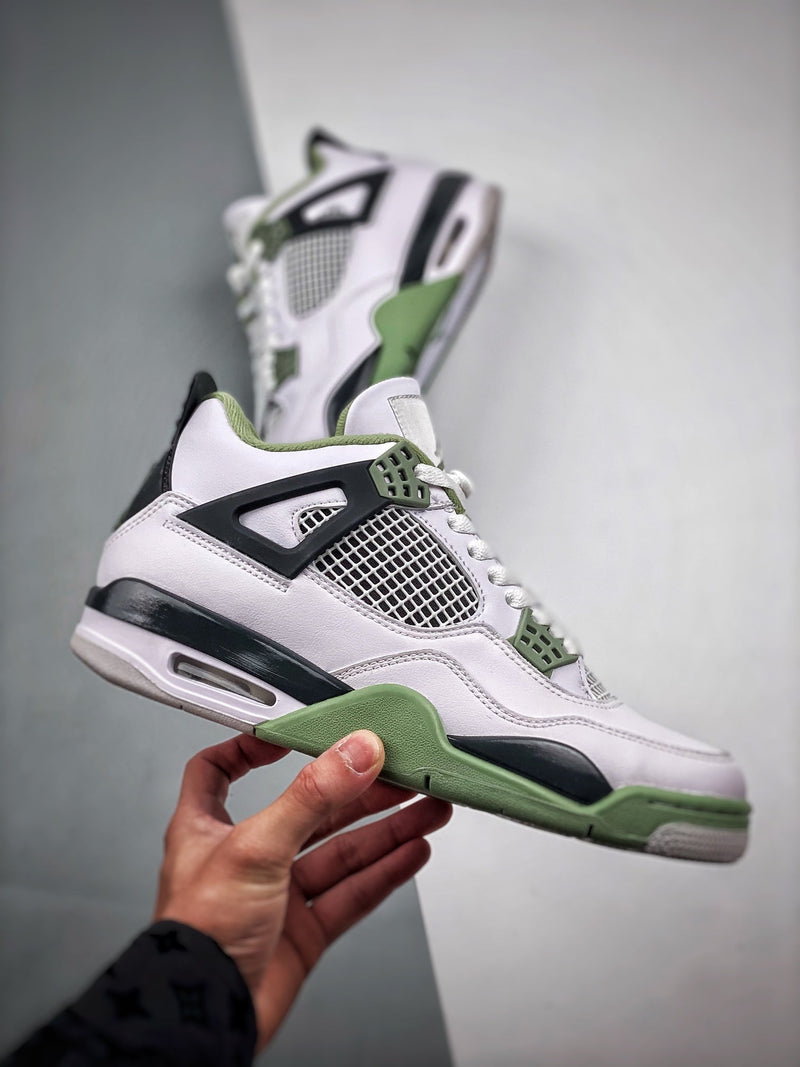 Tênis Nike Air Jordan 4 "Oil Green" - Rei da Pelada