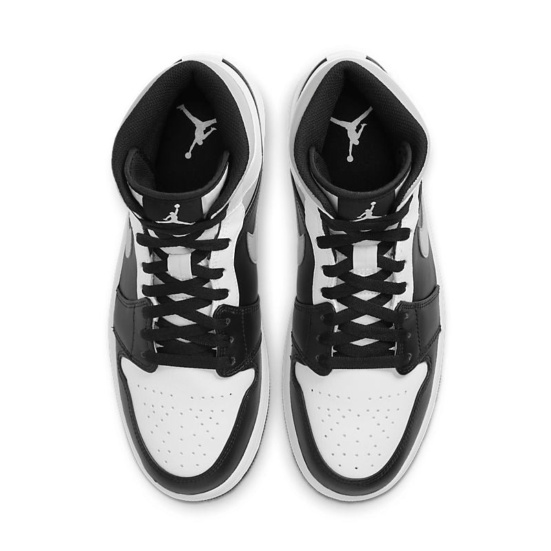 Tênis Nike Air Jordan 1 Mid White Shadow - Rei da Pelada