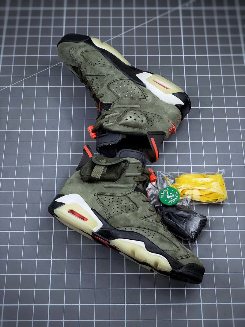 Tênis Nike Air Jordan 6 Retro Travis Scott - Rei da Pelada