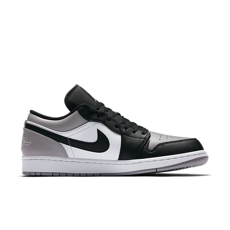 Tênis Nike Air Jordan 1 Low Smoke Grey Toe - Rei da Pelada