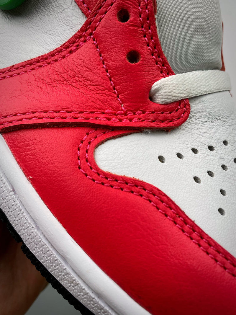 Tênis Nike Air Jordan 1 High "Light Fusion Red" - Rei da Pelada