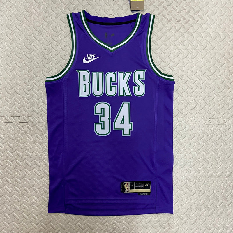 Regata Milwaukee Bucks Classic Edition 22/23 - Rei da Pelada