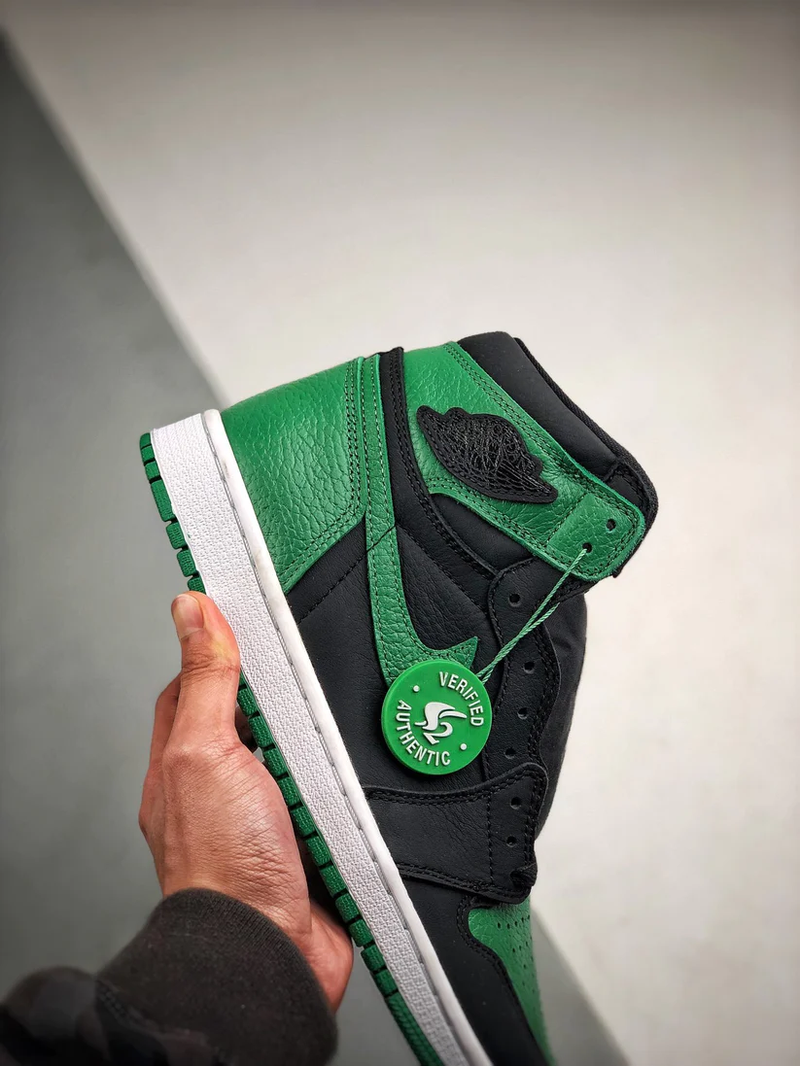 Tênis Nike Air Jordan 1 High Pine Green Black - Rei da Pelada