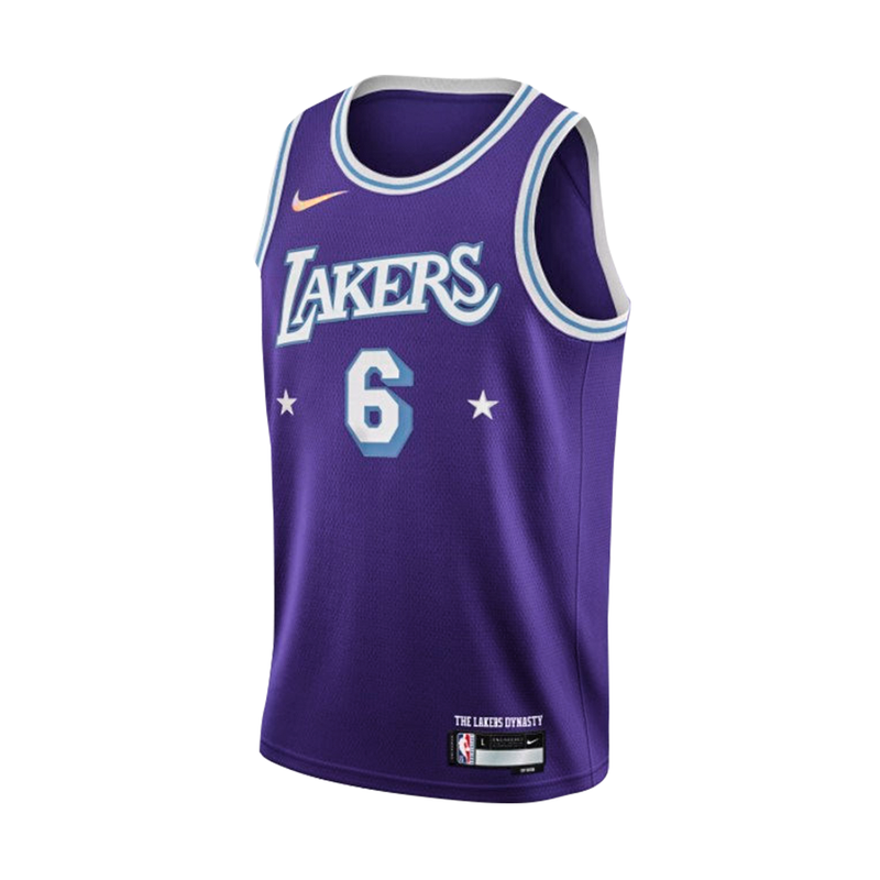 Regata Nike - Los Angeles Lakers City 75th diamond 21/22 Edition - Swingman - Rei da Pelada