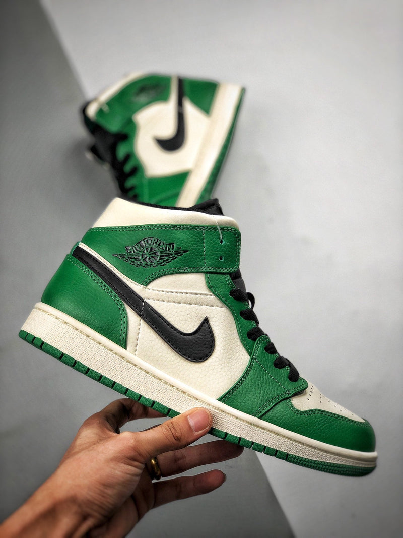 Tênis Nike Air Jordan 1 Mid SE "Pine Green" - Rei da Pelada