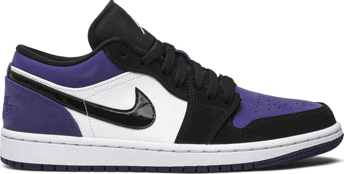 Tênis Nike Air Jordan 1 Low 'Court Purple' - Rei da Pelada