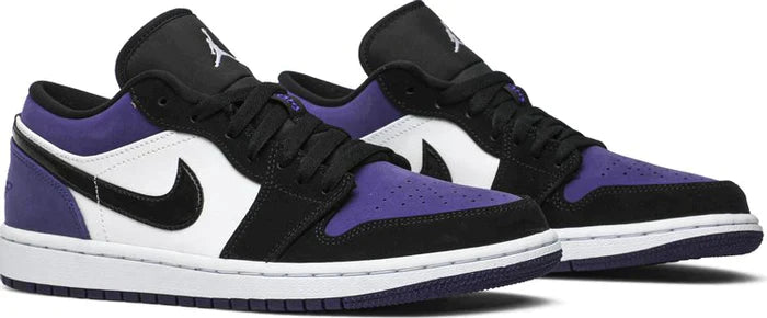 Tênis Nike Air Jordan 1 Low 'Court Purple' - Rei da Pelada