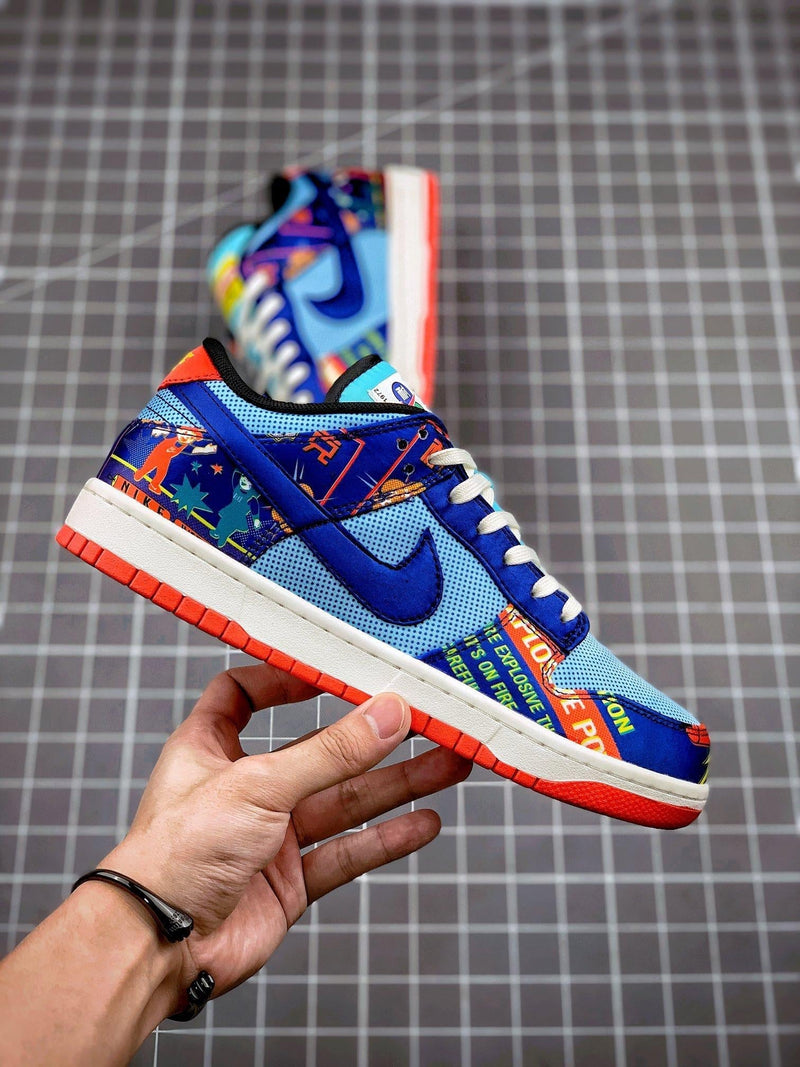 Tênis Nike SB Dunk Low "Firecracker" - Rei da Pelada