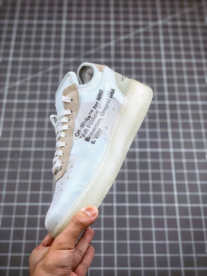 Tênis Nike Air Force Low x Off-White 'The Ten' - Rei da Pelada