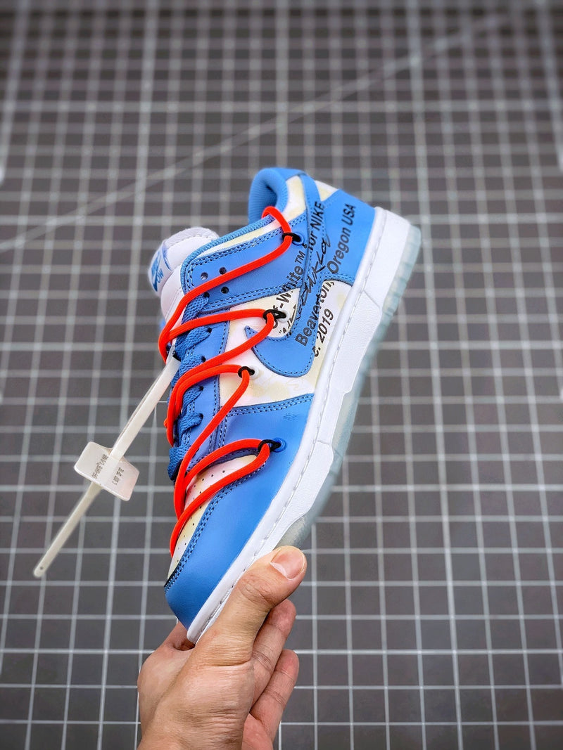 Tênis Nike SB Dunk Low x Off-White UNC - Rei da Pelada